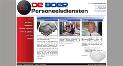 Desktop Screenshot of deboerpd.nl